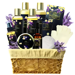 luxurious Lavender Spa Basket