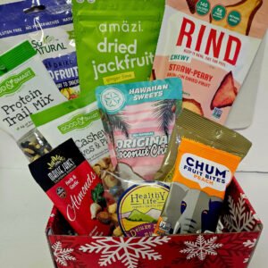 Fruit-n-Nut Gift  Snowflake Gift Box